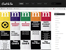 Tablet Screenshot of cest-la-tee.com